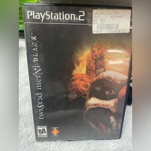Sony PlayStation 2 Game twisted metal black